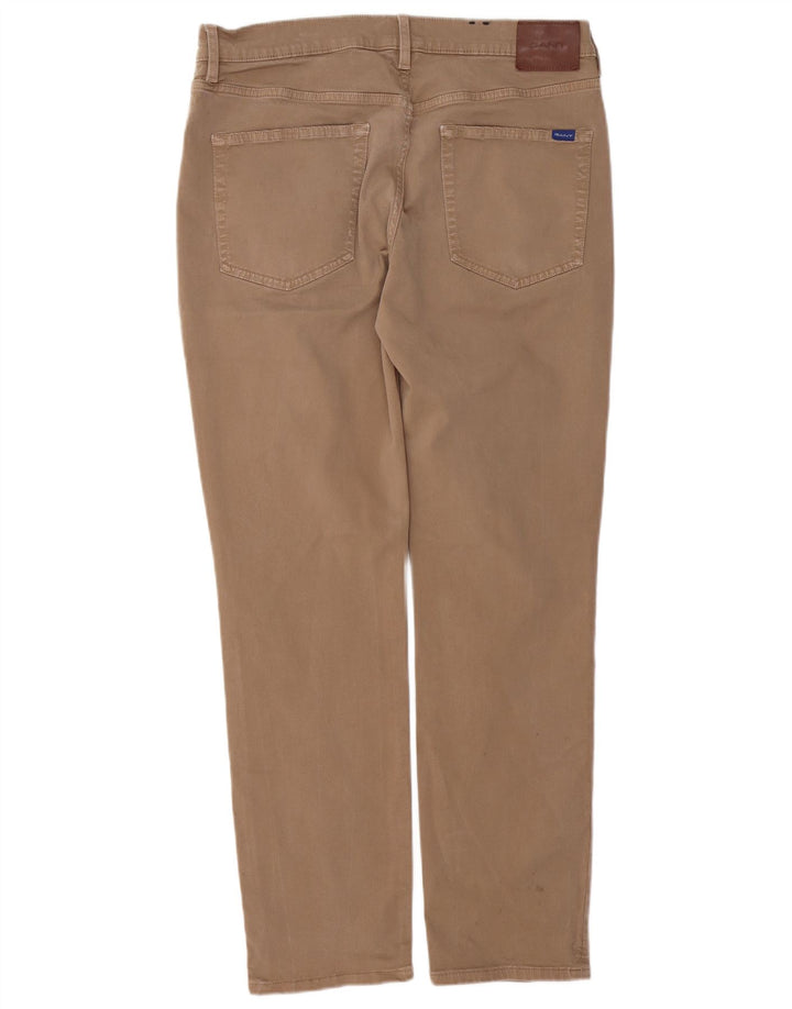 GANT Pantaloni slim casual pentru bărbați L36 L32 bumbac bej