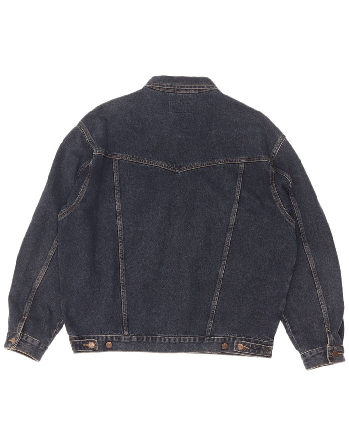 Jachetă de blugi pentru bărbați Wrangler UK 42 XL Bumbac albastru