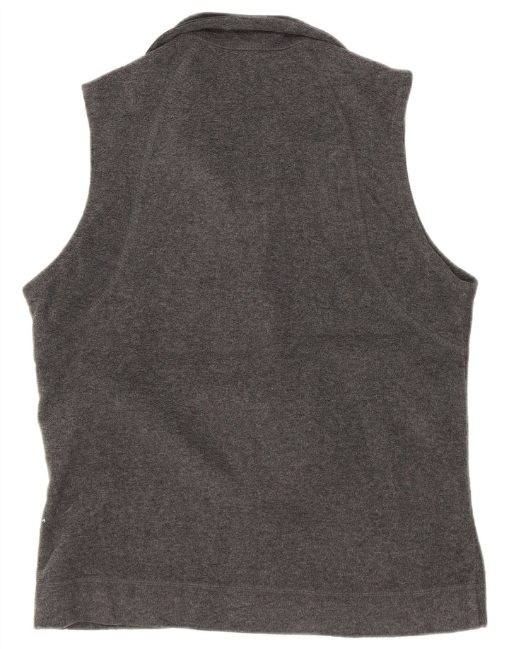 Columbia pentru femei Fleece Gilet UK 14 Medium Gri Poliester