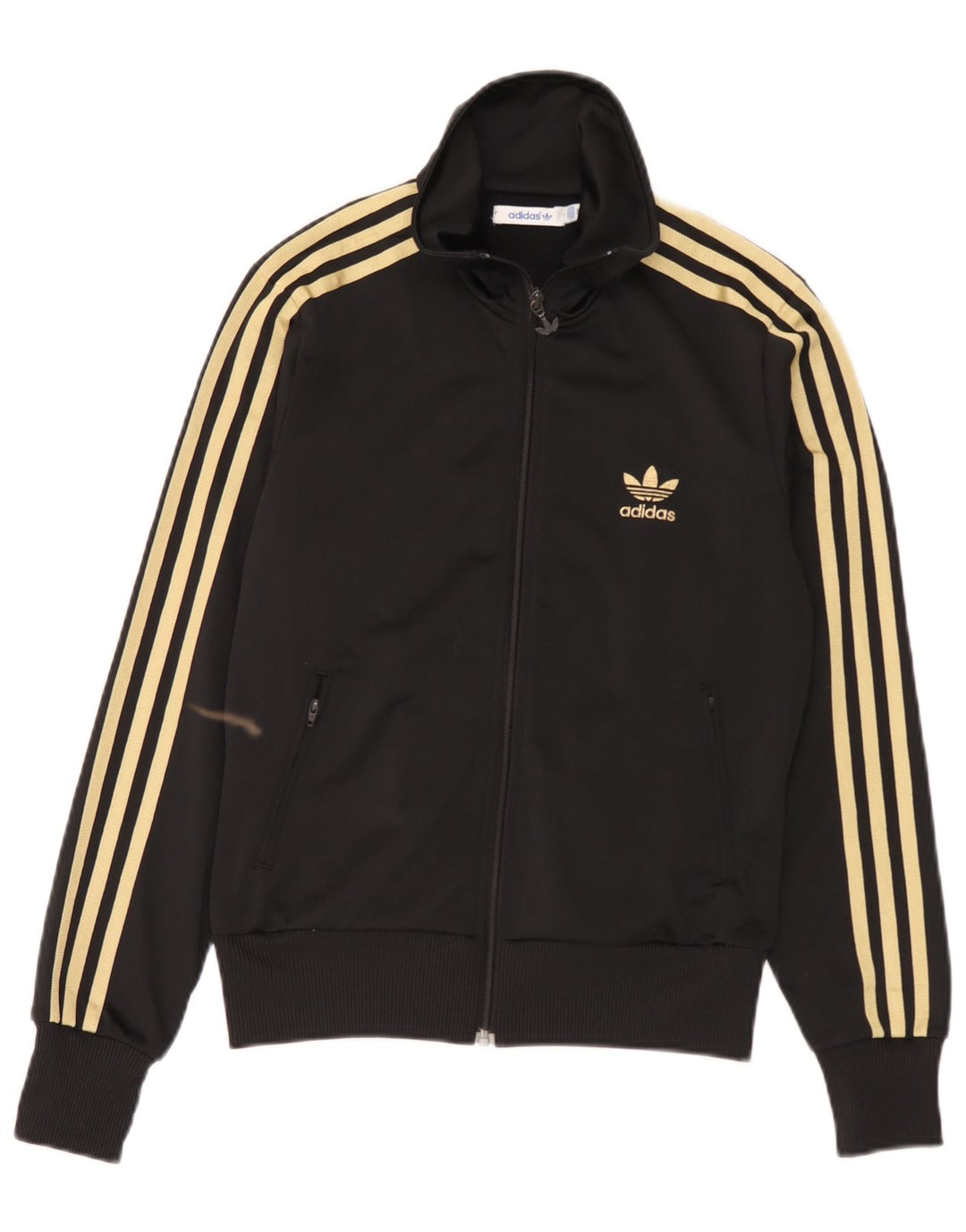 Jachetă de top pentru trening grafic Adidas pentru femei EU 38 Medium Black