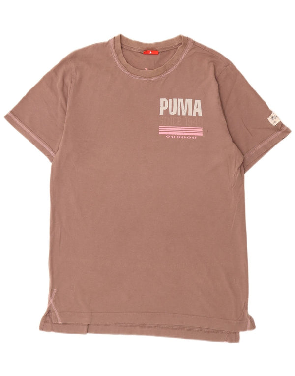 Tricou grafic Puma pentru femei Top UK 14 Medium Brown