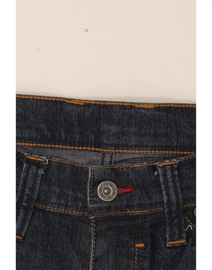 MUSTANG Mens Denim Shorts W29 Small Navy Blue Cotton Vintage Mustang and Second-Hand Mustang from Messina Hembry 