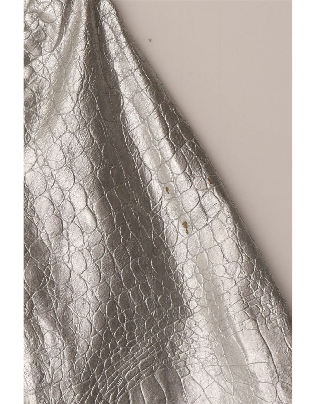 Jachetă de piele pentru femei CORTEFIEL UK 12 Medium Silver Silver