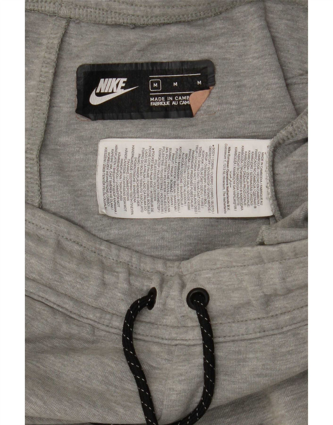 Pantaloni de trening Nike pentru bărbați Joggeri din bumbac gri mediu