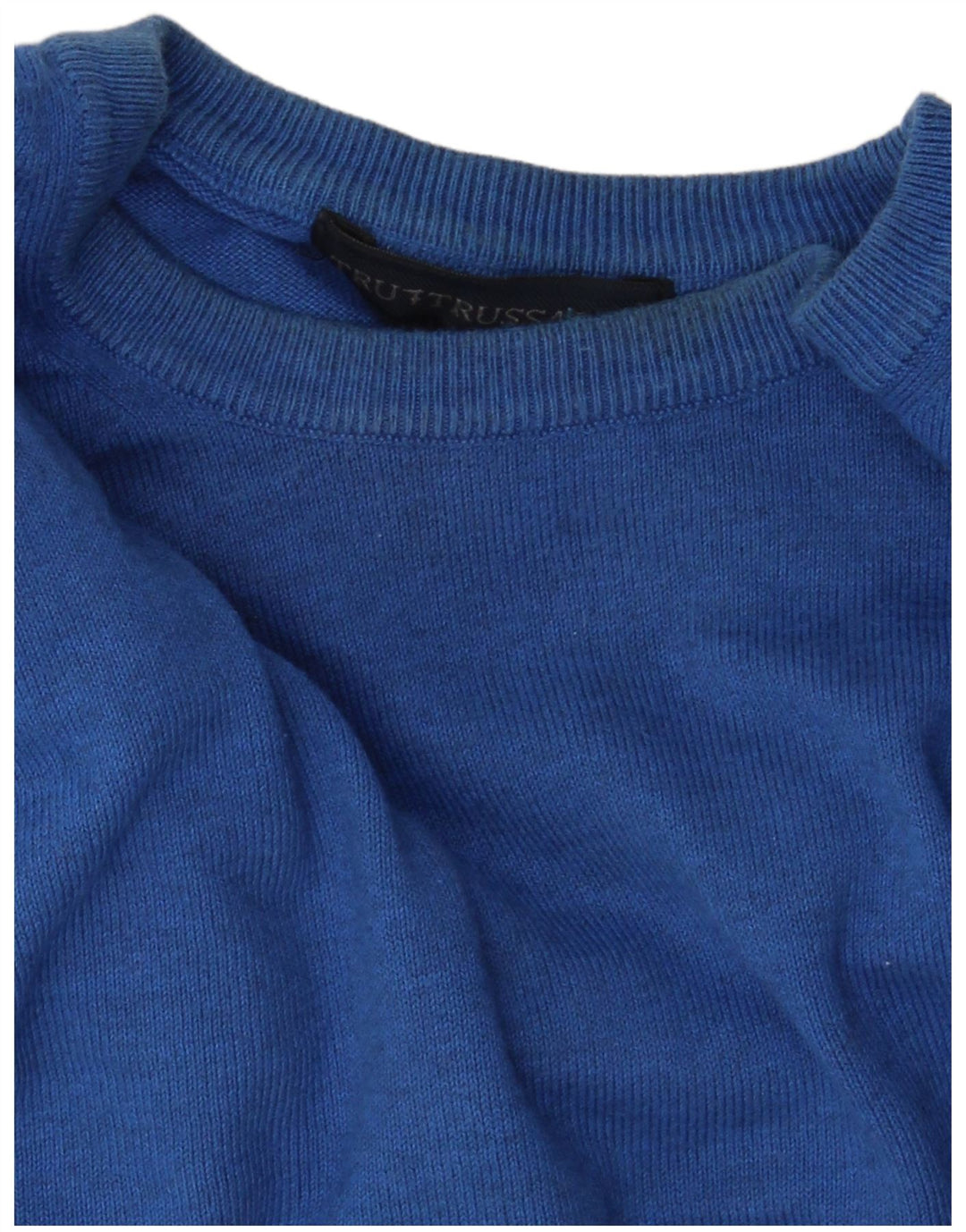 Pulover Trussardi pentru bărbați cu gât crew, XL, albastru