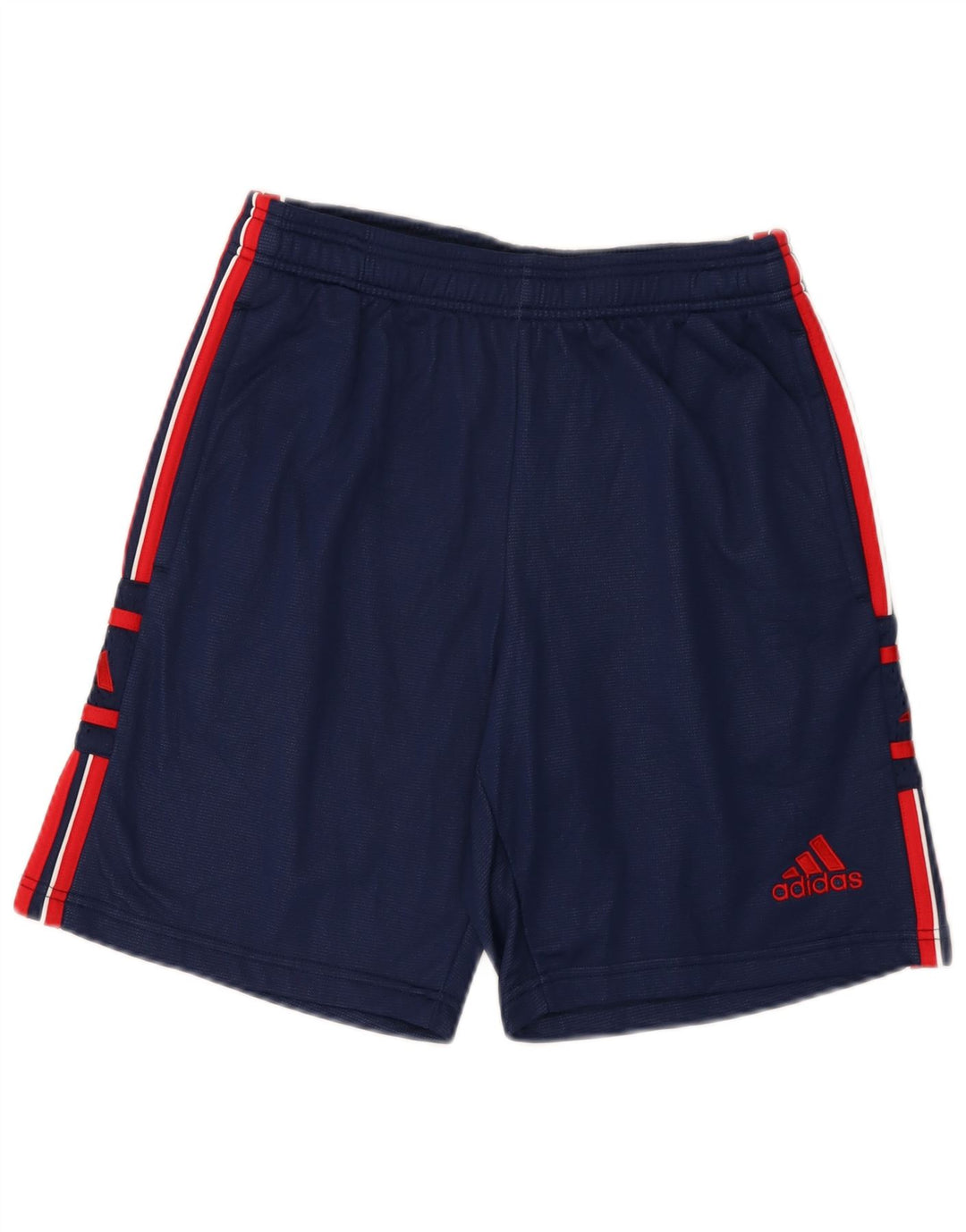 Pantaloni scurți sport grafic Adidas pentru bărbați, medii, albastru, poliamidă