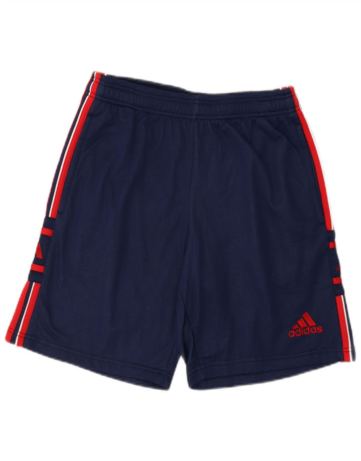 Pantaloni scurți sport grafic Adidas pentru bărbați, medii, albastru, poliamidă