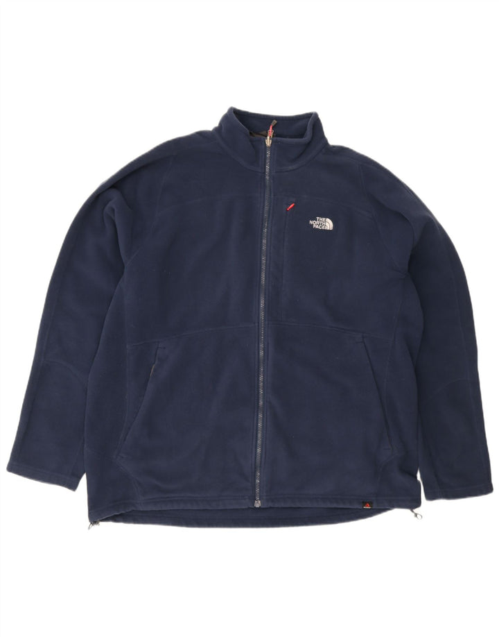 Jachetă polară pentru bărbați The North Face, poliester bleumarin 2XL