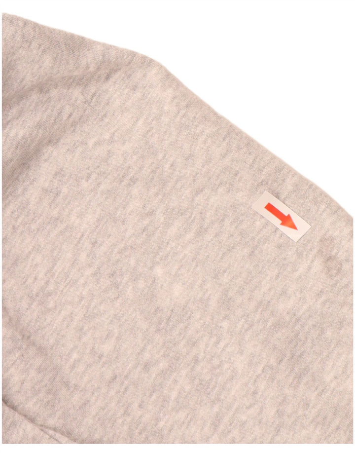 Pulover cu grafic pentru femei PUMA UK 14, bumbac cu pete, gri mediu