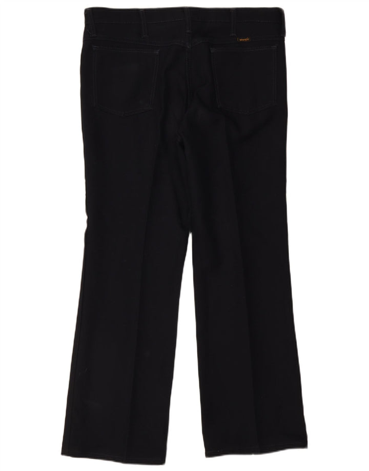 Pantaloni casual drepti pentru bărbați Wrangler W36 L30 poliester bleumarin