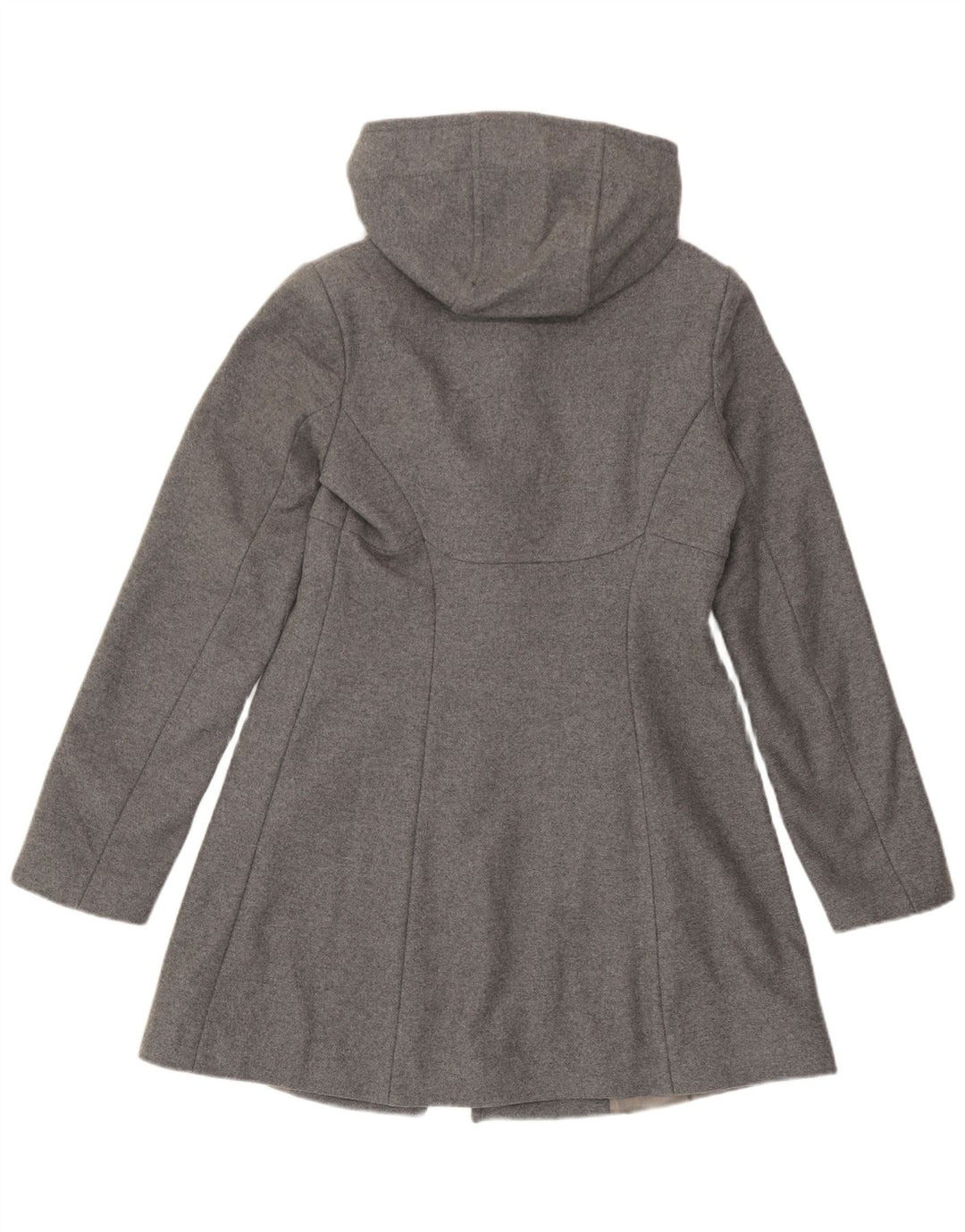 Duffle Coat pentru femei Benetton IT 40 Small Gri Lână