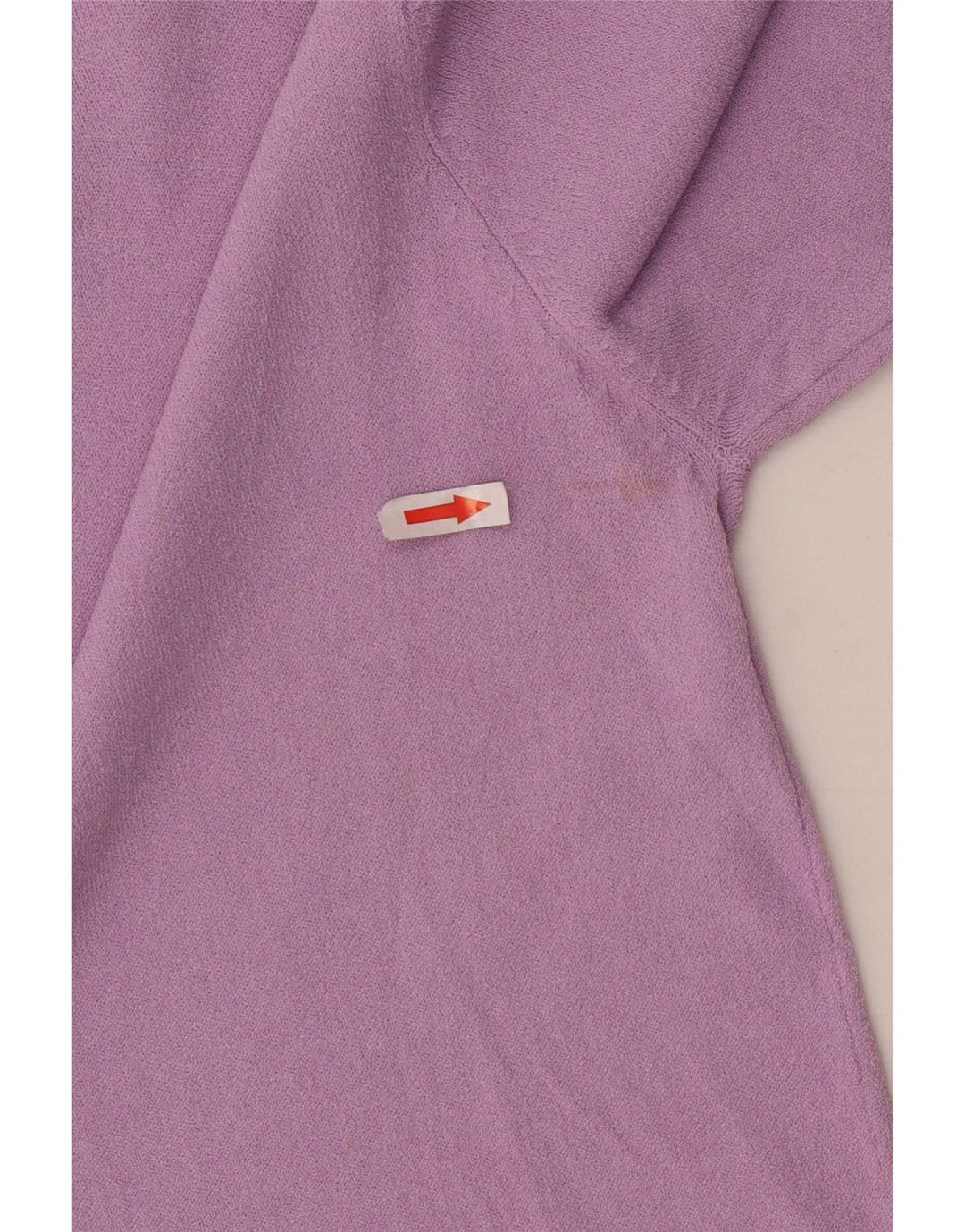 Top femeie Zara cu mâneci 3/4 UK 12 Viscoză violet mediu