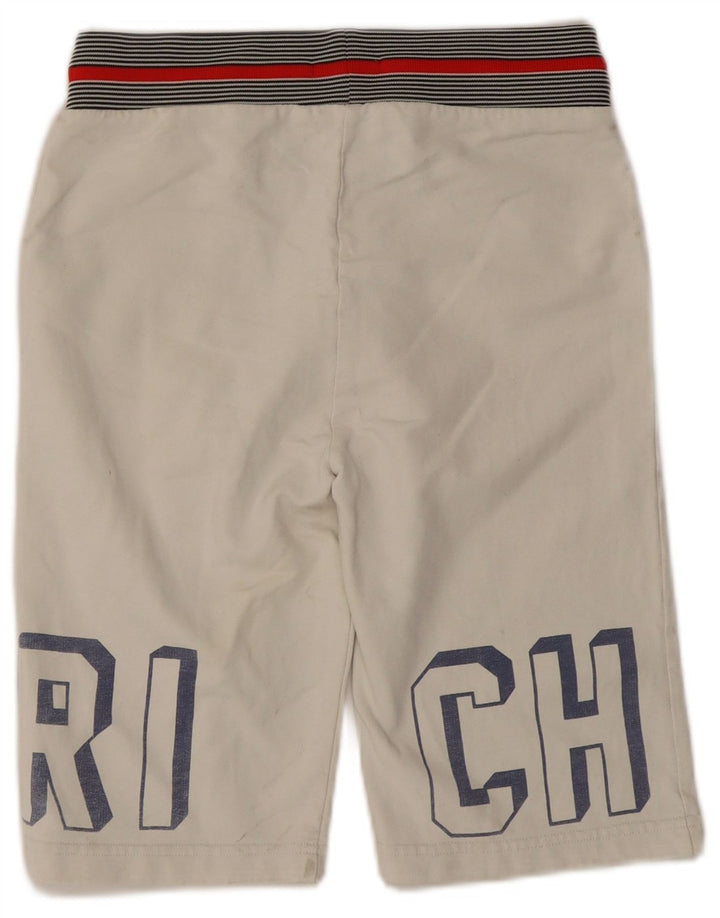 Woolrich Boys Graphic Sport Shorts 11-12 ani, bumbac alb