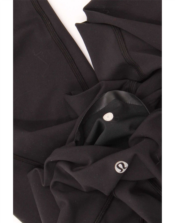 Leggings crop pentru femei Lululemon US 6 Medium Black