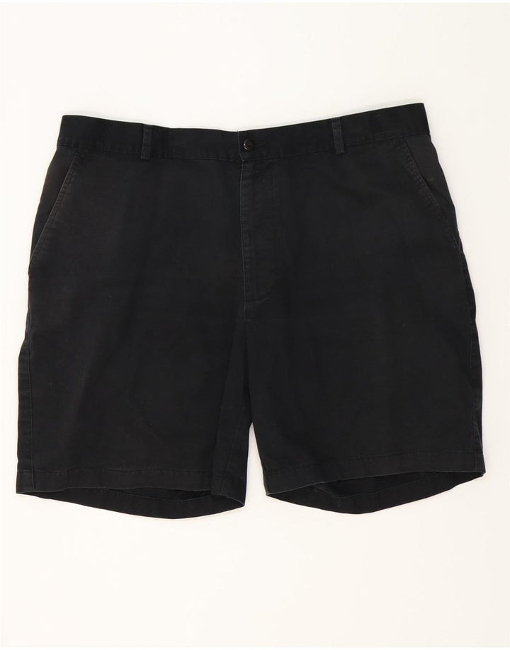 Pantaloni scurți chino pentru bărbați IZOD W36, bumbac negru mare
