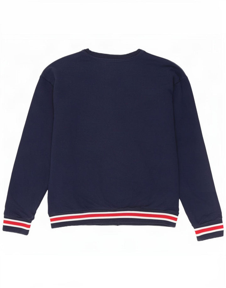 Pulover Fila Femei Pulover UK 14 Medium Bleumarin Bumbac
