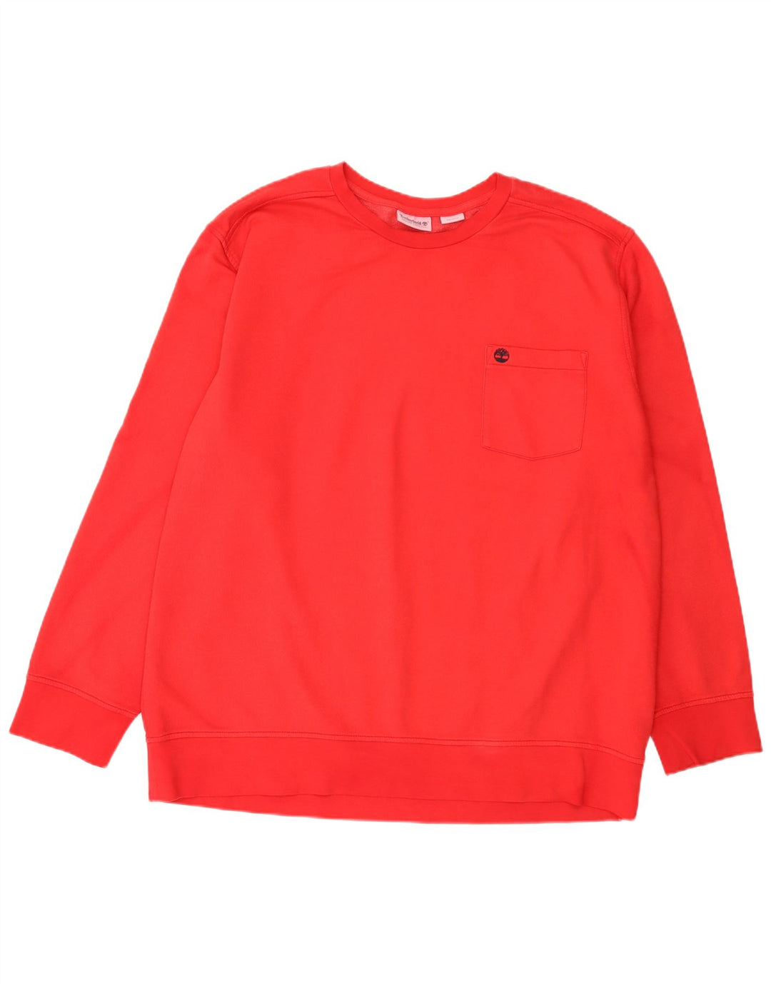 Pulover pentru bărbați Timberland, bumbac roșu 3XL