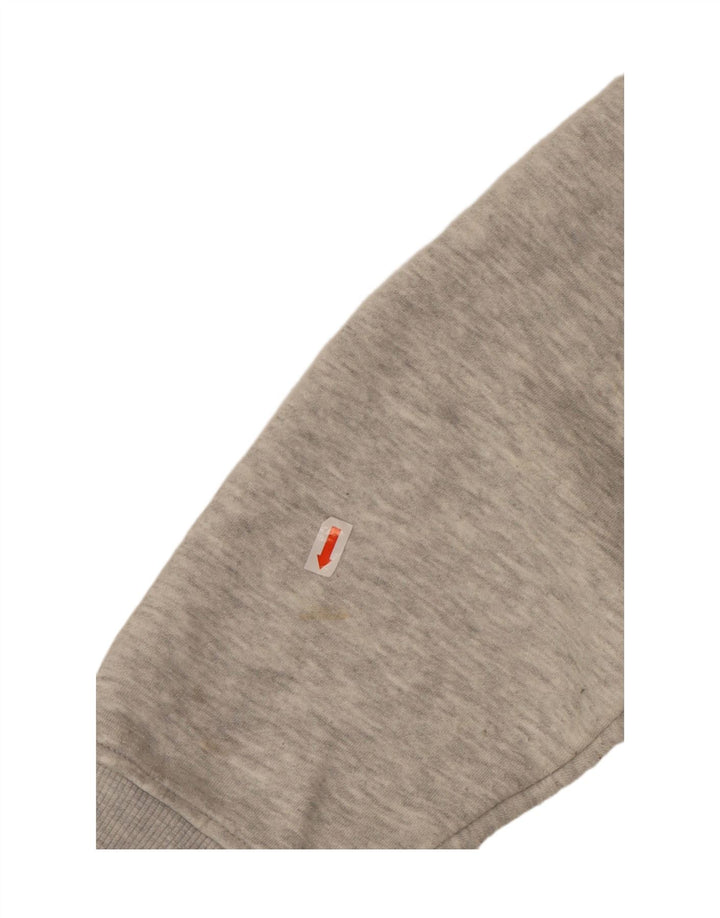 Pulover SALTROCK pentru bărbați, cu fermoar, bumbac gri 2XL