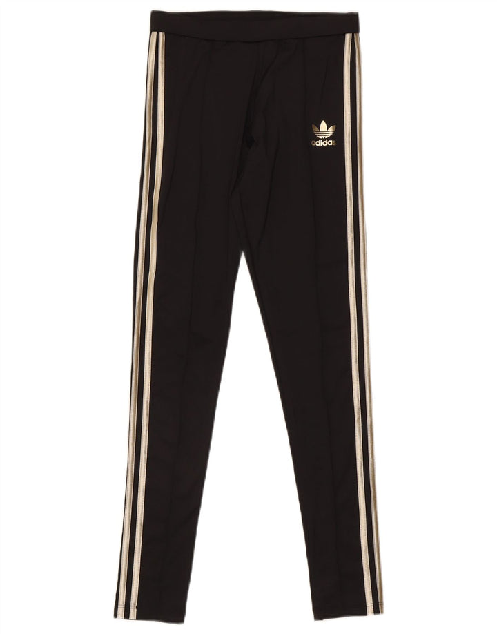 Leggings pentru femei Adidas UK 8 Small Negru Poliester