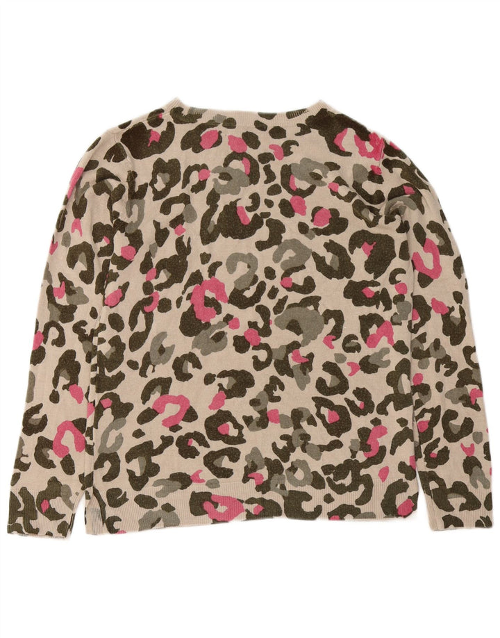 Pulover pentru femei Marks & Spencer cu gâtul cu barca UK 12 Bej mediu