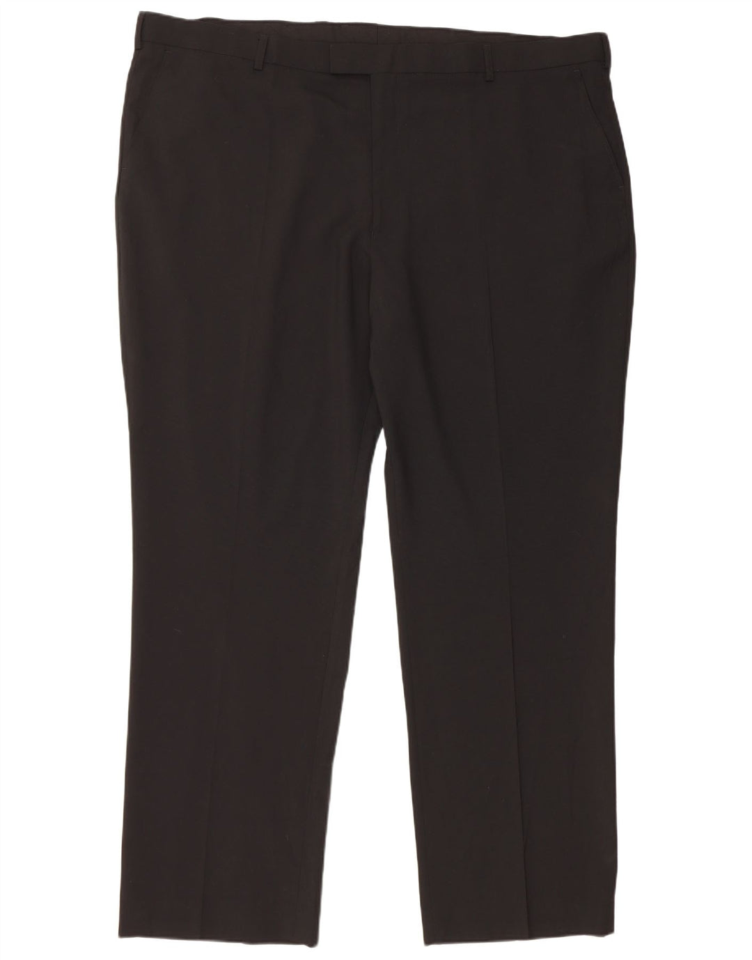 Marks & Spencer Pantaloni drepți pentru bărbați L48 L33 Poliester negru