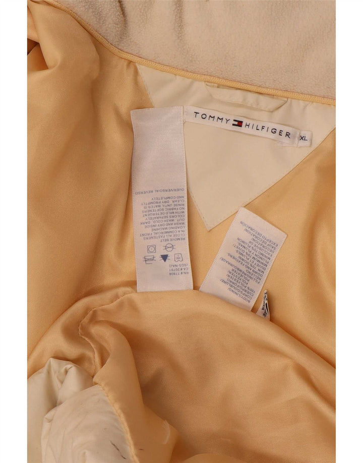 Palton căptușit pentru femei Tommy Hilfiger UK 18 XL poliester alb