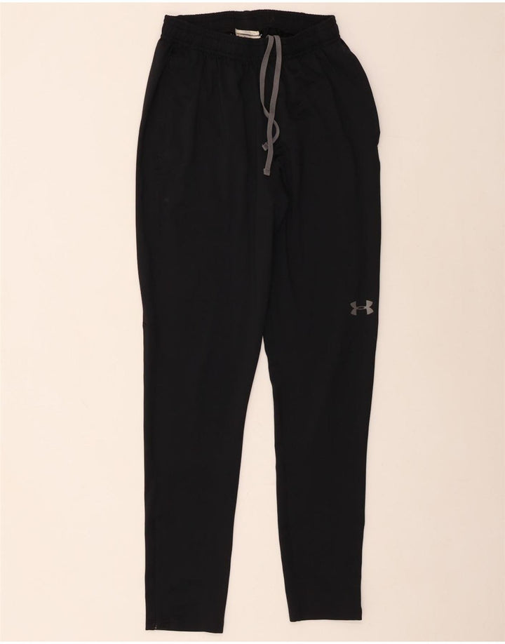 Pantaloni de trening Under Armour pentru bărbați, poliester negru mic
