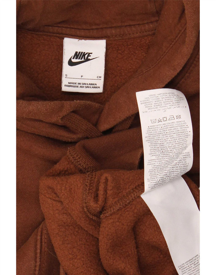 Pulover Nike pentru bărbați, mic, maro, bumbac