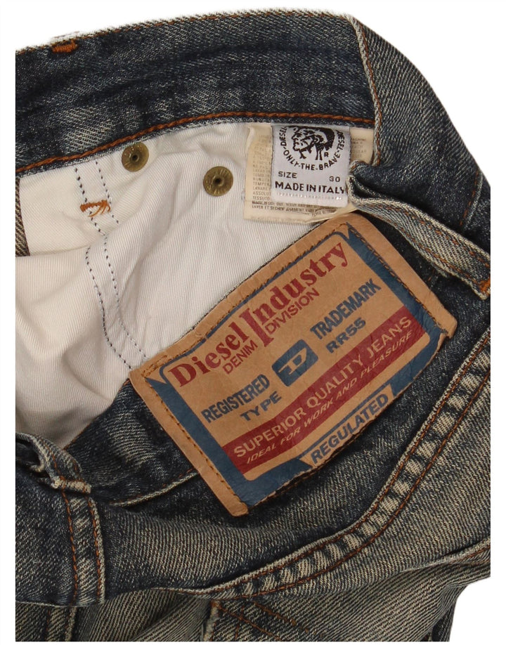 Blugi pentru bărbați Diesel Regular Bootcut W30 L34 Bumbac albastru