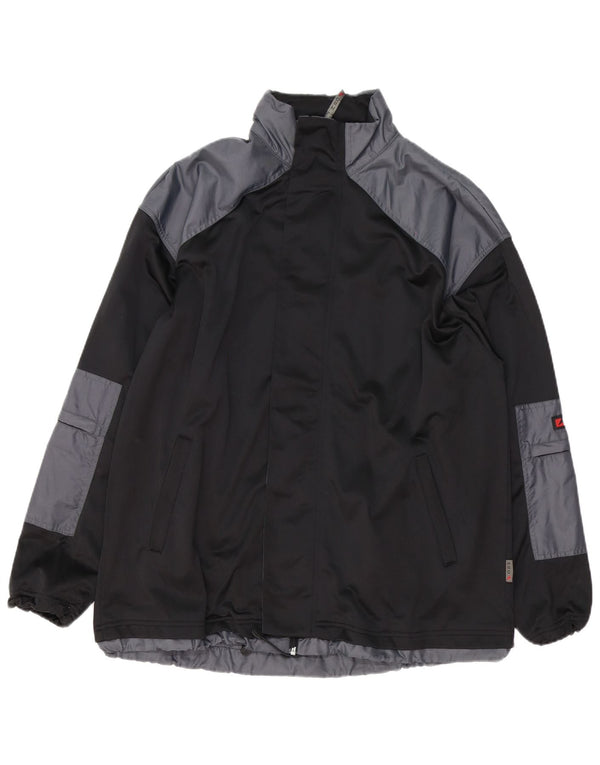 Jachetă Utilitară pentru bărbați Herod Sport UK 42 XL Poliester color bloc negru
