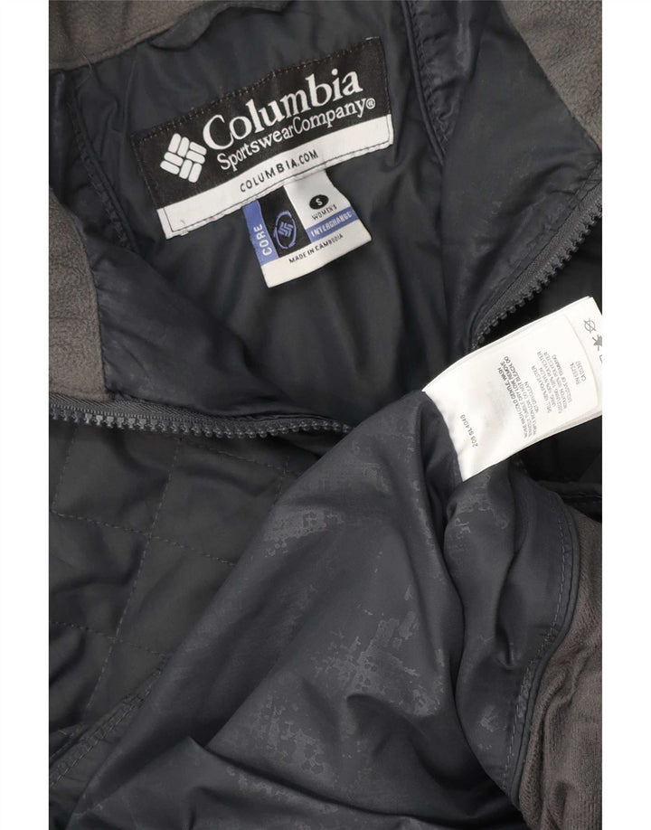 Jachetă matlasată Columbia pentru femei UK 10 Small Gri Poliester