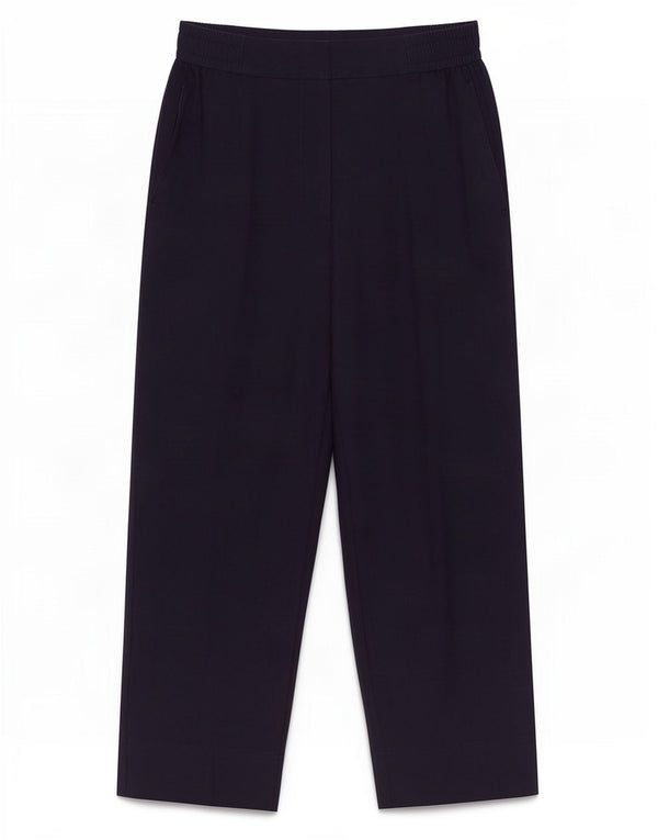 Pantaloni drepți casual pentru femei Zara L30 L29 In bleumarin