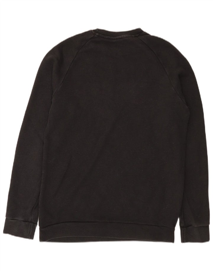 Hanorac pentru bărbați Adidas Jumper mic, negru, bumbac