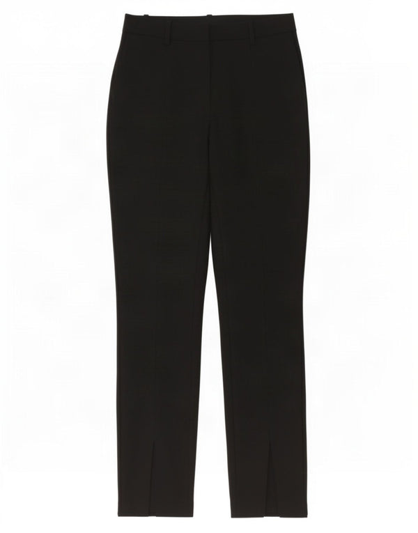 Pantaloni de costum subțiri pentru femei Marks & Spencer UK 14 Large W34 L33 Negru