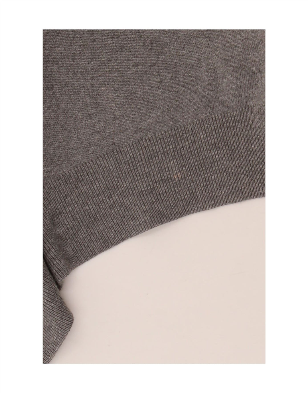 POLO RALPH LAUREN Pulover cu decolteu în V pentru bărbați, bumbac gri mediu