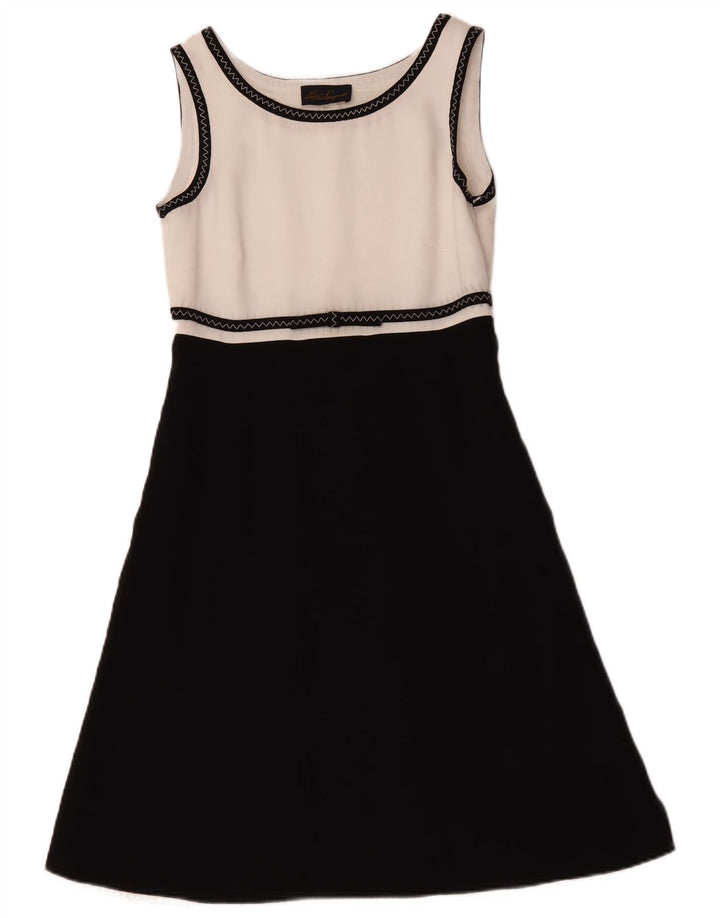 Rochie A-Line pentru femei Luisa Spagnoli IT 42 Medium Black Colorblock