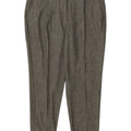 Pantaloni de costum pentru femei Zara Mediu L28 L24 Kaki Poliester