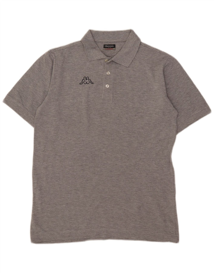 Tricou polo pentru bărbați Kappa, mare, gri