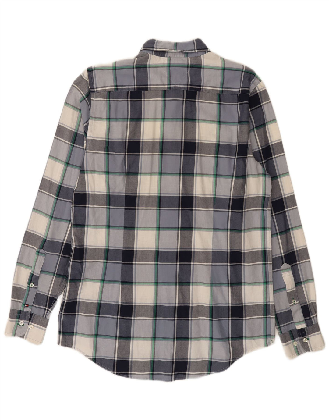 Cămașă pentru bărbați Tommy Hilfiger Slim Fit, mare, albastru, din bumbac