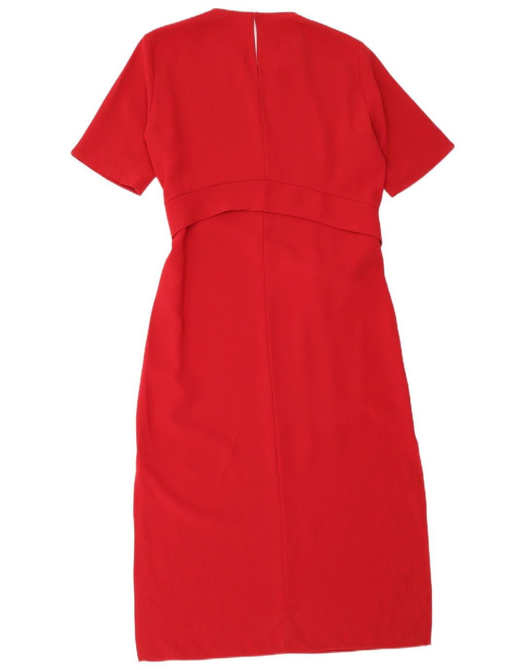 Rochie Maxi pentru Damă Zara UK 14 Poliester Roșu Mediu