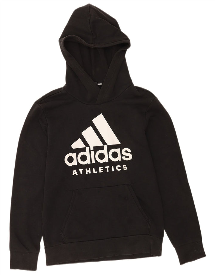 Pulover Adidas pentru bărbați Graphic Hoodie, mic, negru