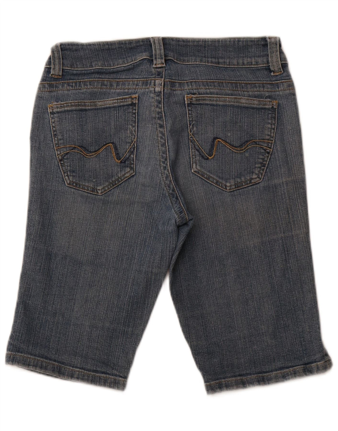 Pantaloni scurți din denim LEE pentru femei US 7/8 Medium W28 Bumbac albastru