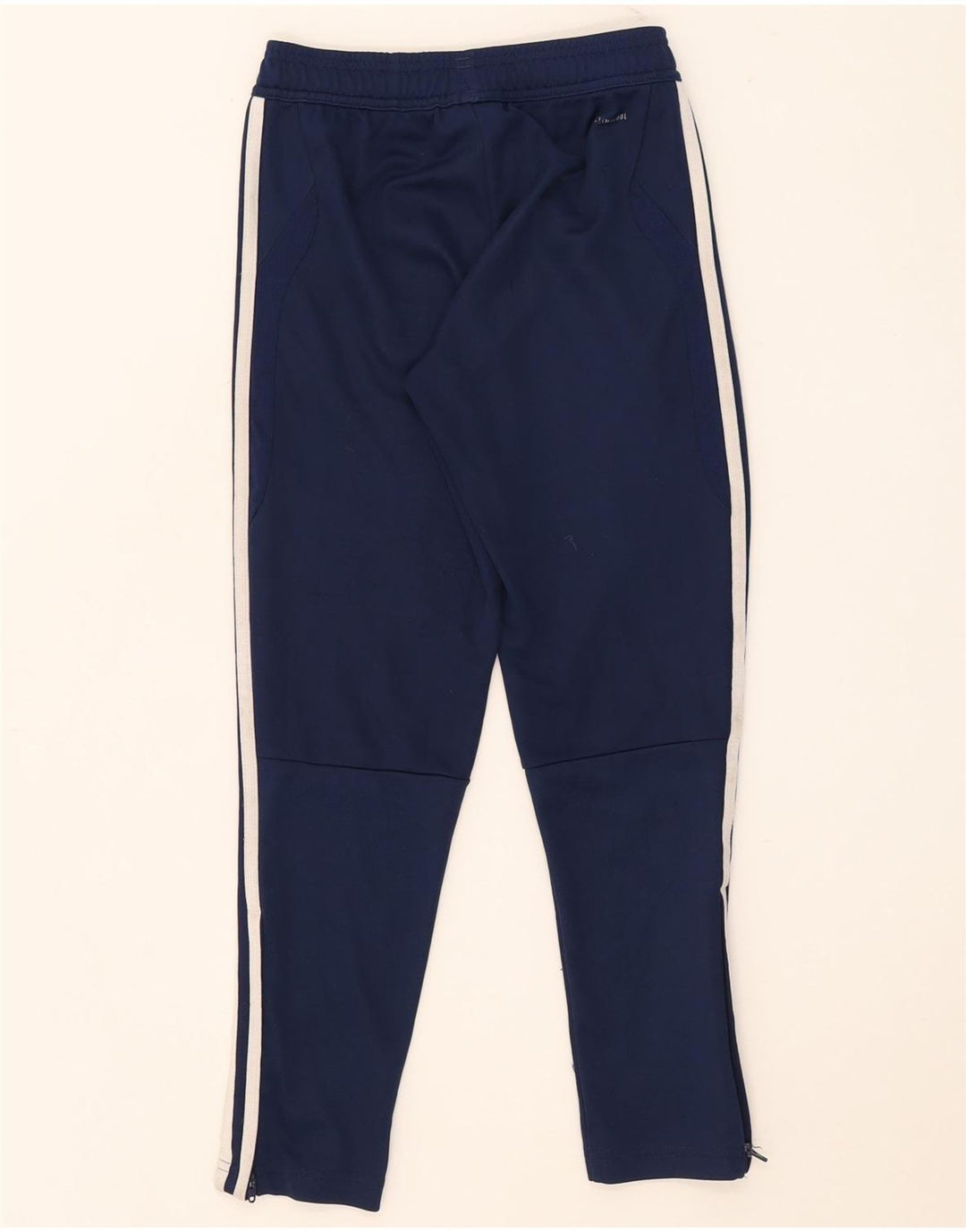 Pantaloni de trening Adidas Climacool pentru baieti 9-10 ani poliester bleumarin