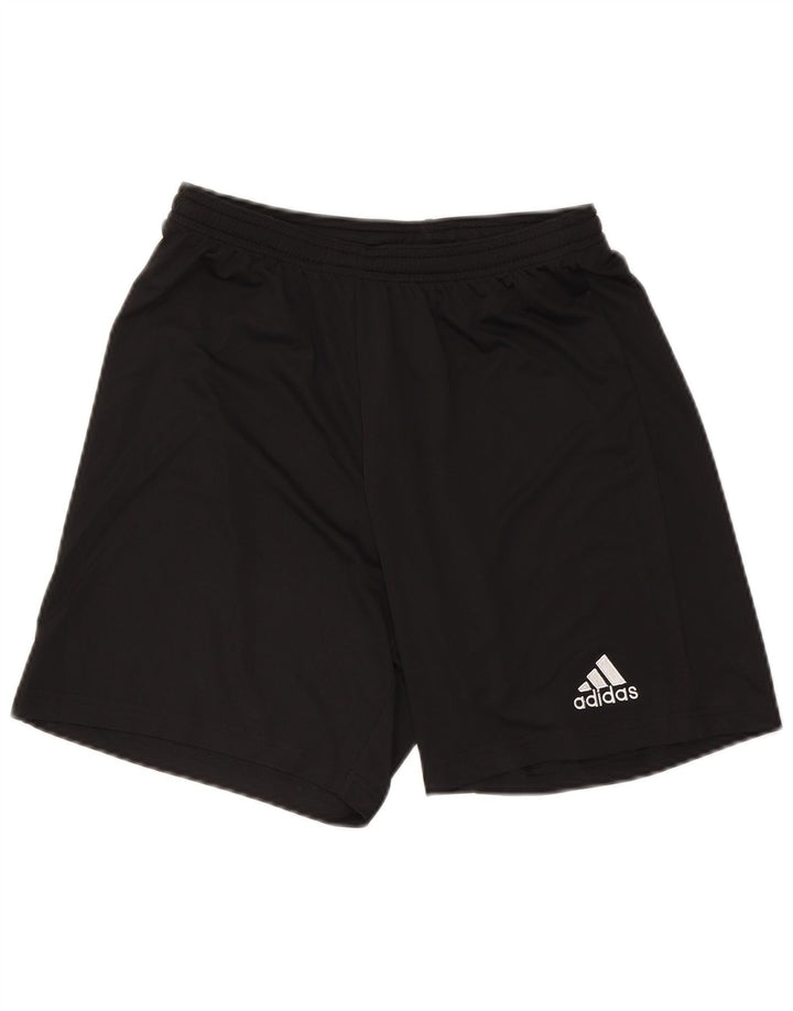 Pantaloni scurți sport Aeroready Adidas pentru bărbați, poliester mediu negru