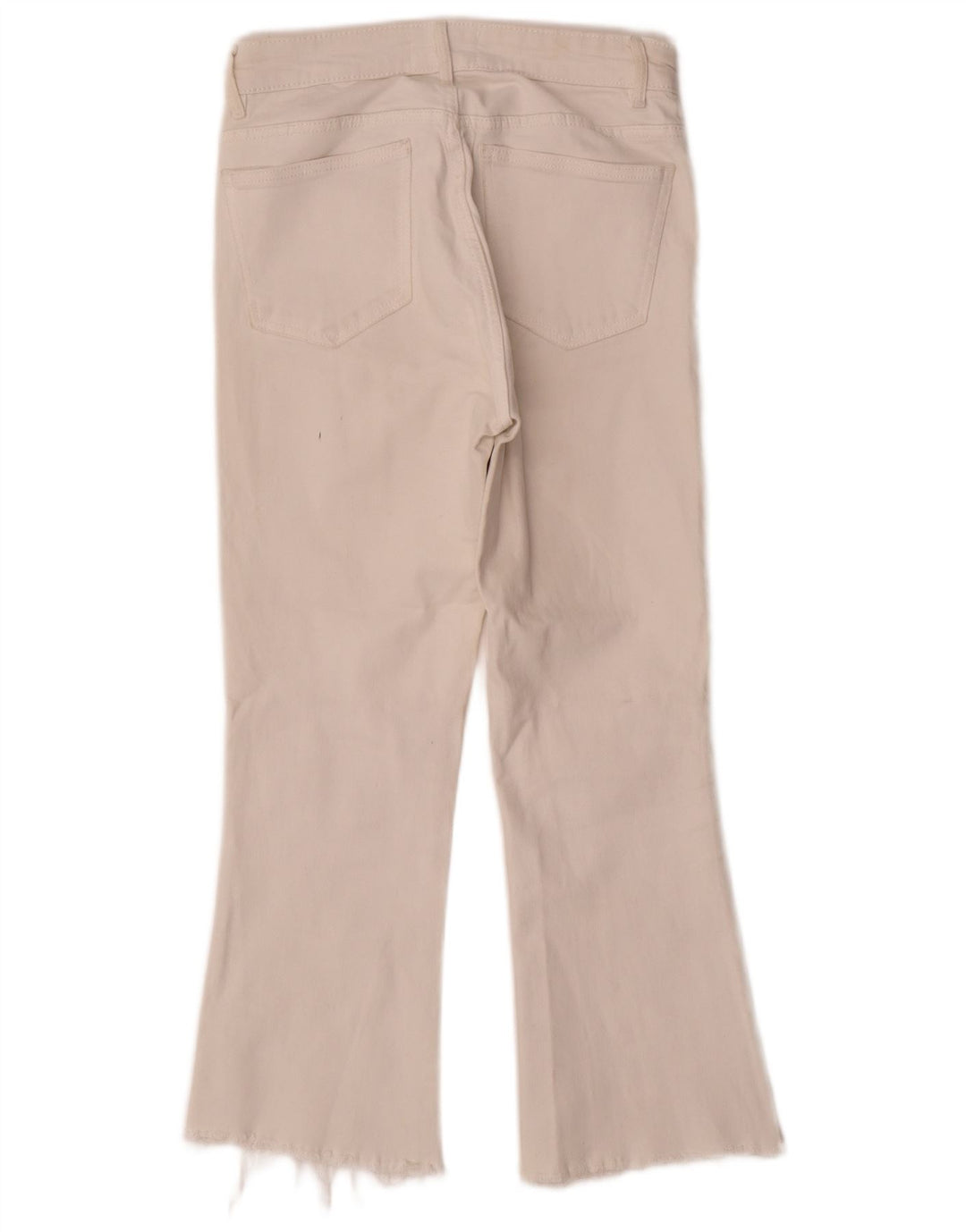 Blugi Zara Femei Bootcut EU 36 XS W26 L24 Bumbac Alb