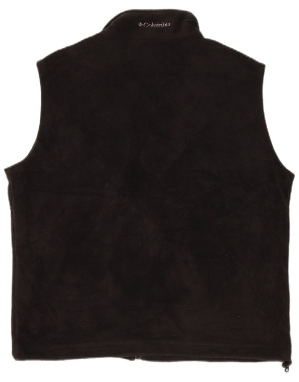 COLUMBIA Gilet cu lână pentru femei UK 16, mare, negru, poliester