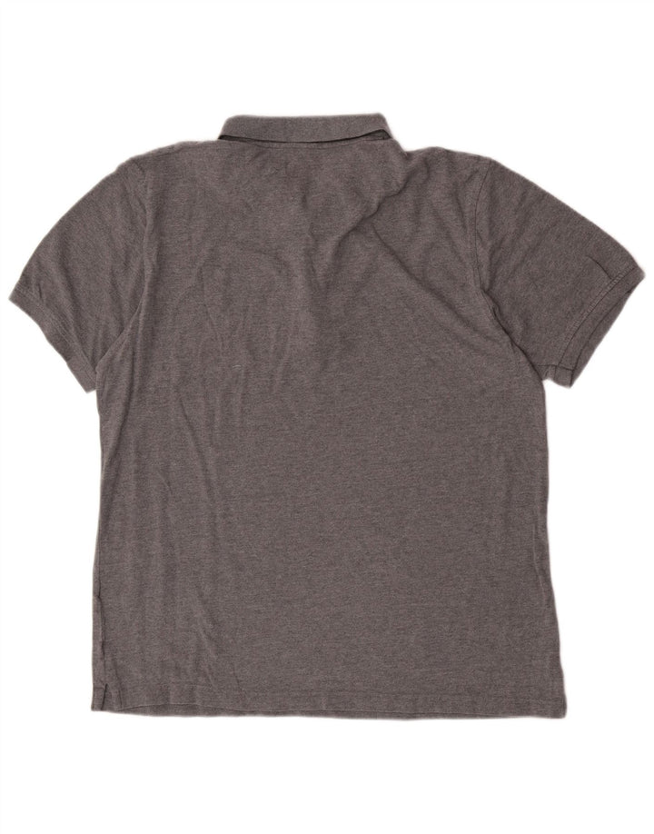 Tricou polo Lyle & Scott pentru bărbați, bumbac gri 3XL