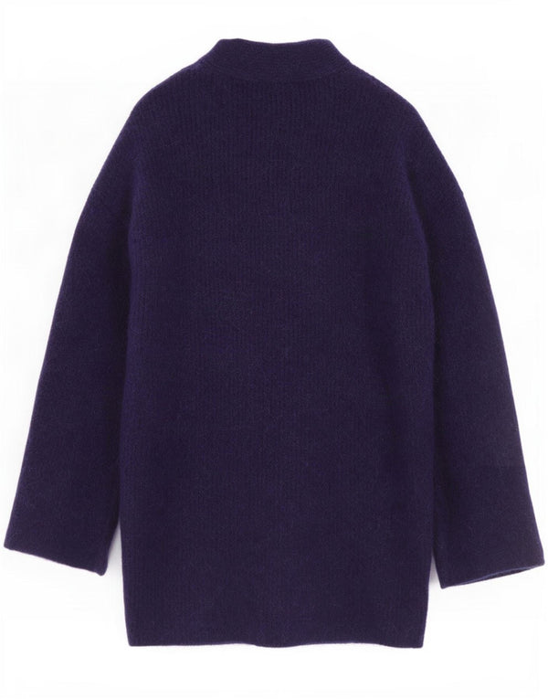 Paris Atelier & Other Stories Pulover cardigan cu paragate pentru femei UK 10 mic