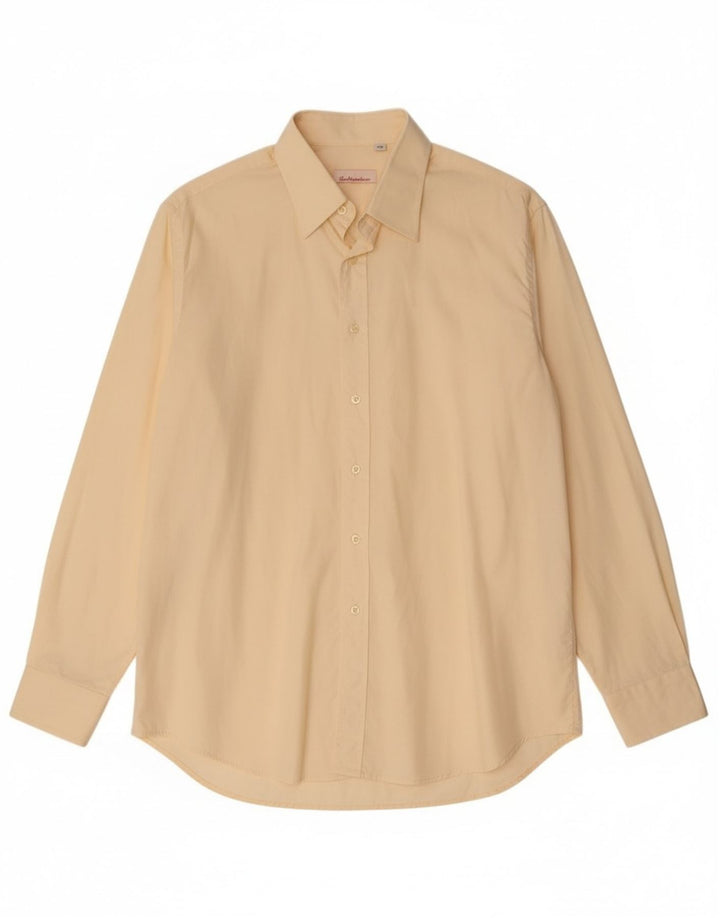 Gian Marco Venturi Cămașă Bărbați Mărimea 17 43 XL Bumbac Bej