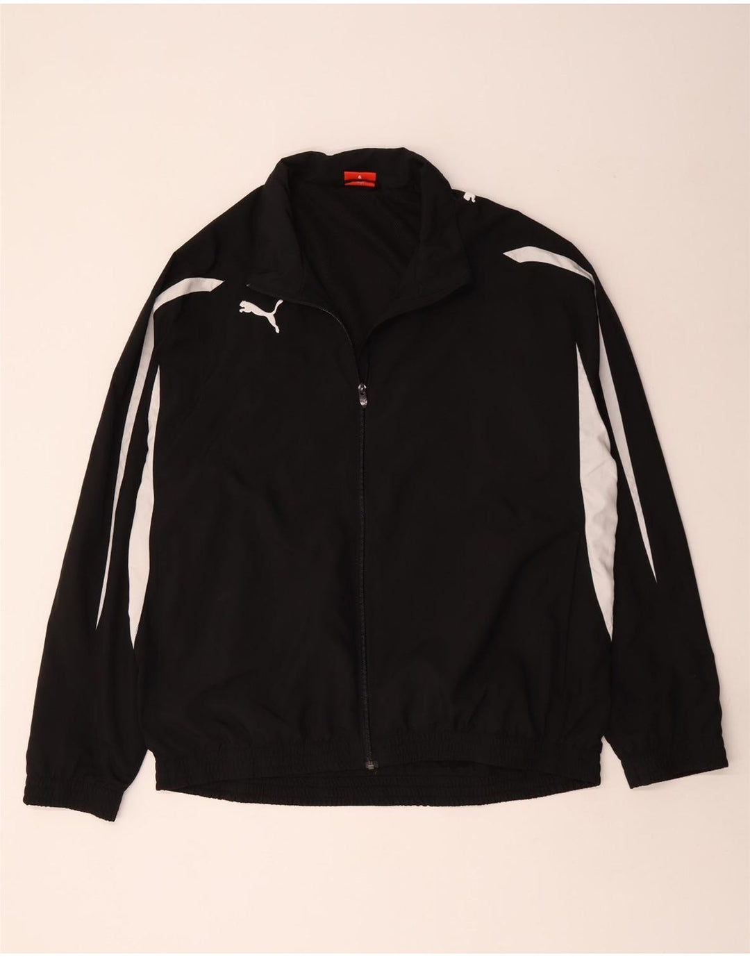 Jachetă de trening pentru bărbați PUMA, XL, poliester color bloc negru